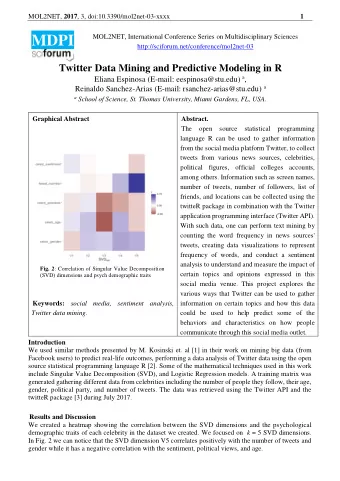MOL2NET, 2017 , 3, doi:10.3390/mol2net-03-xxxx  2  Programming was essential in the development of