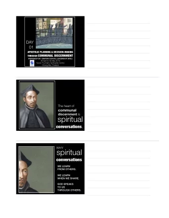 spiritual conversations .  WHY  spiritual  conversations WE LEARN   FROM OTHERS.  WE LEARN  WHEN