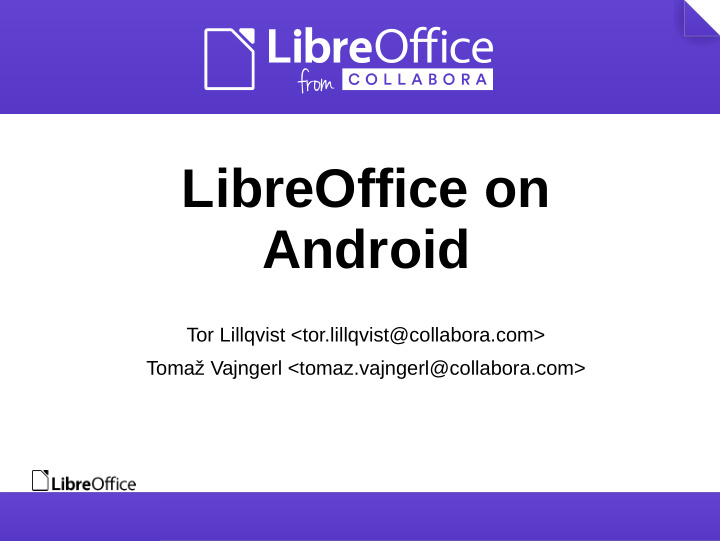 libreoffice on android