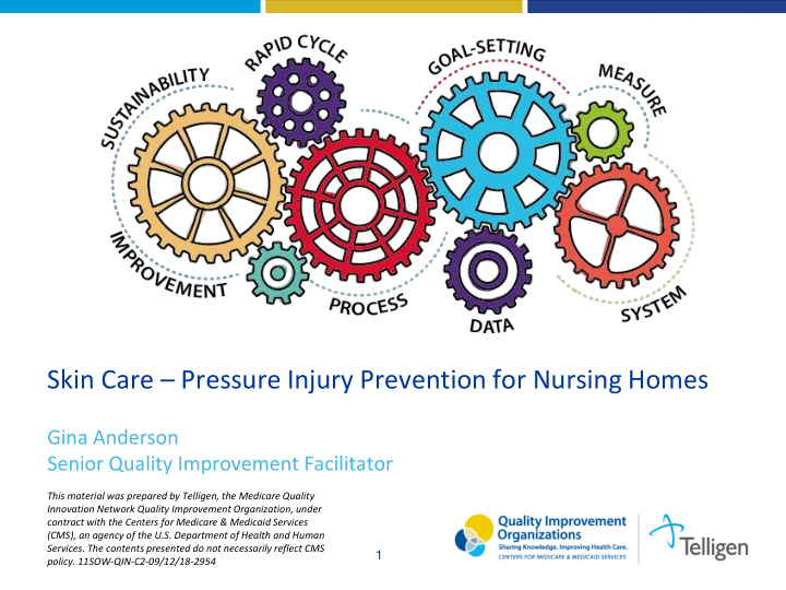 skin care pressure injury prevention for nursing homes