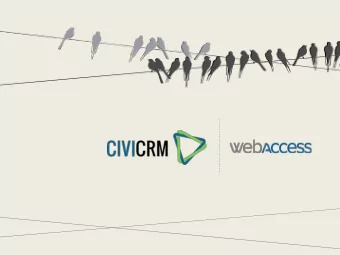 An Easy CiviCRM Solution.  Pipe Dream or reality?    CiviCRM is great, but difficult to