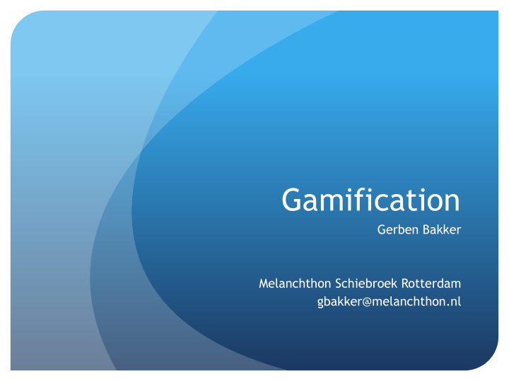 gamification