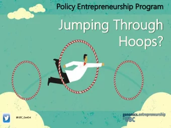 Hoop  Ho  ops?  s?  @UBC_GenEnt  Making Research Count:  Strategies and Expectations for