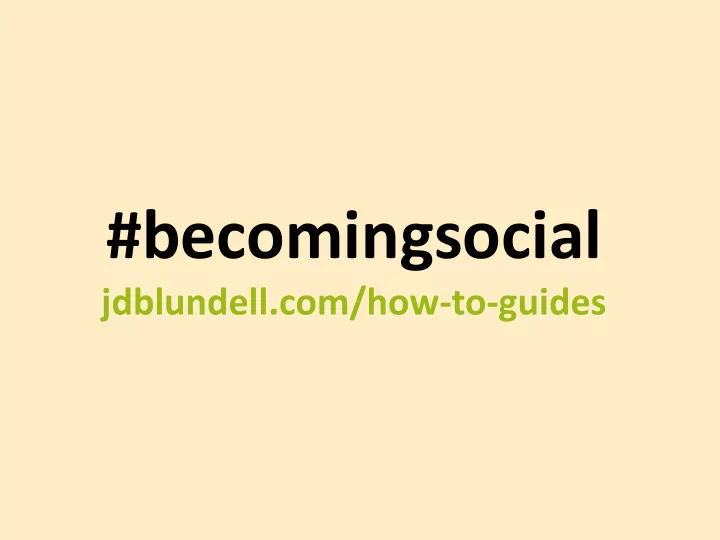 becomingsocial
