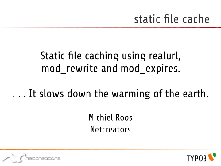 static file cache