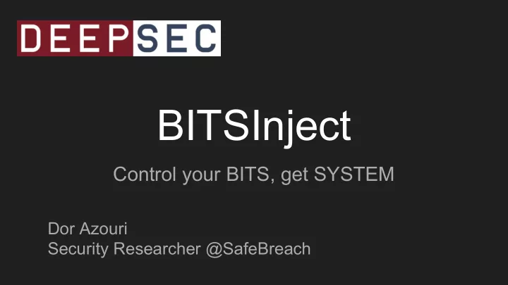 bitsinject
