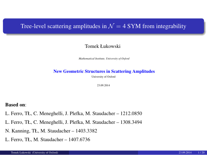 tree level scattering amplitudes in n 4 sym from