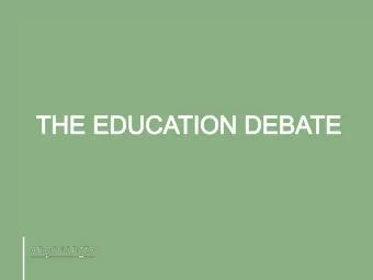 EMOTIONAL &amp; RATIONAL  OUR KIDS  THE FUTURE  MORE BUT HARDER CHOICES  A PLAN OR