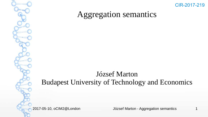 aggregation semantics