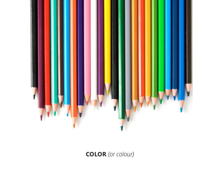 color or colour color perception