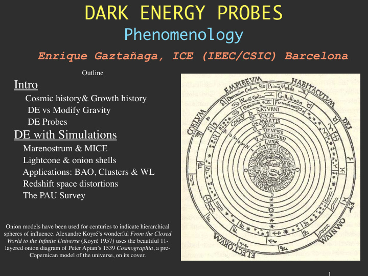 dark energy probes