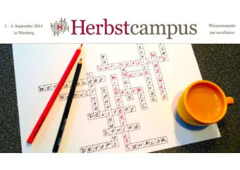 Titel   Untertitel  Referent  Firma Things that gain  from disorder What doesnt kill me makes