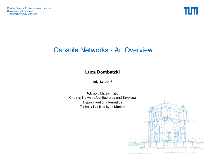 capsule networks an overview