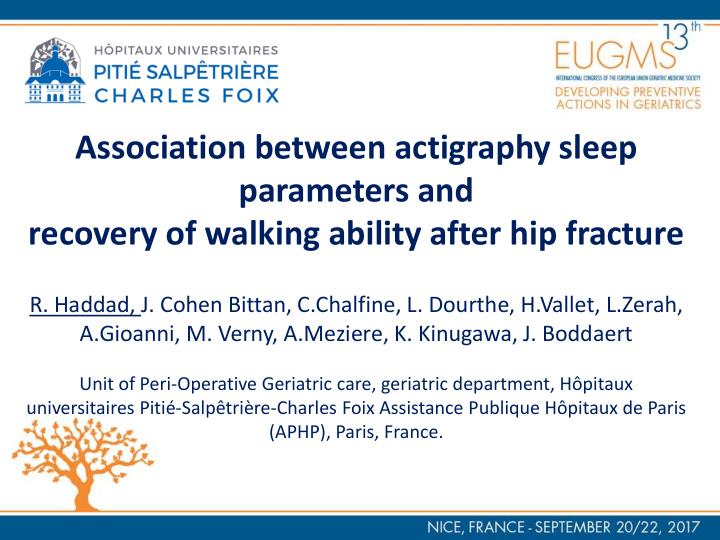 association between actigraphy sleep