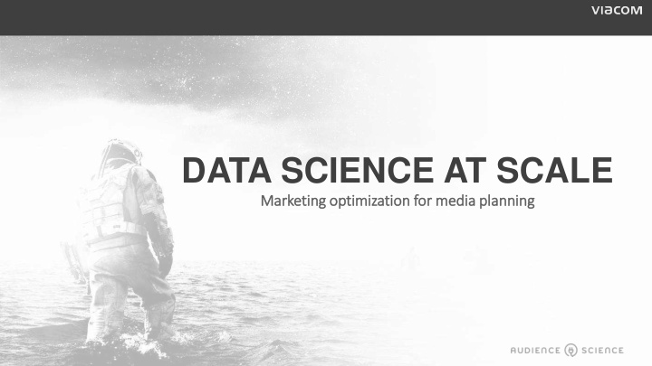 data science at scale