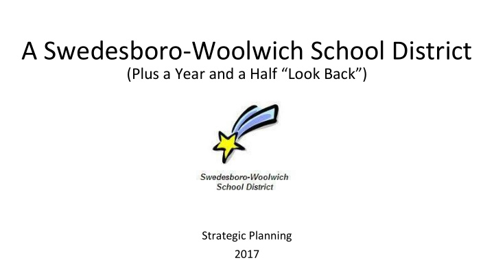 a swedesboro woolwich school district
