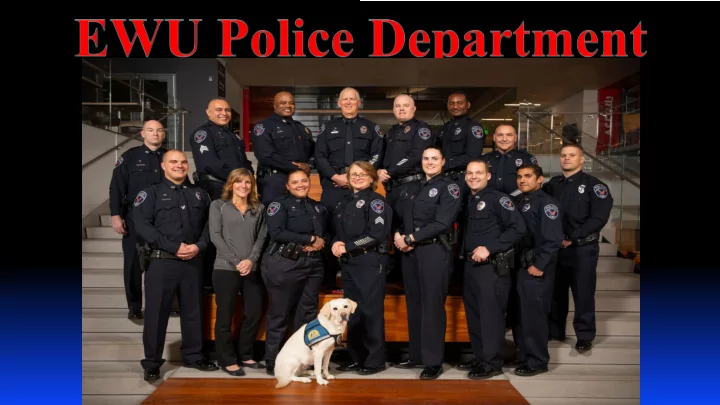 all about ewu pd