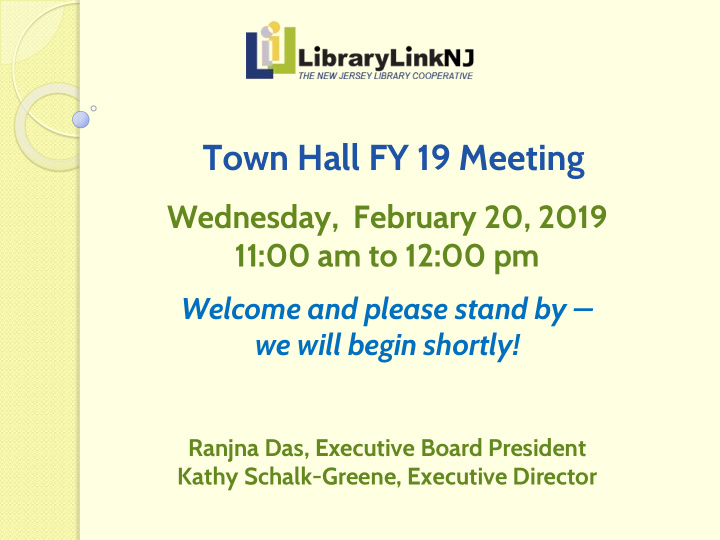 town hall fy 19 meeting