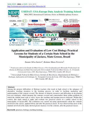 MOL2NET , 2020 , 4, ISSN : 2624-5078  2  http://sciforum.net/conference/mol2net-06/usedat-08