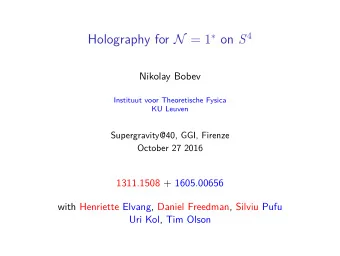 Supergravity was born in 1976  Supergravity was born in 1976  It has inspired many important