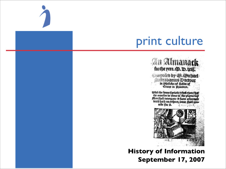 print culture