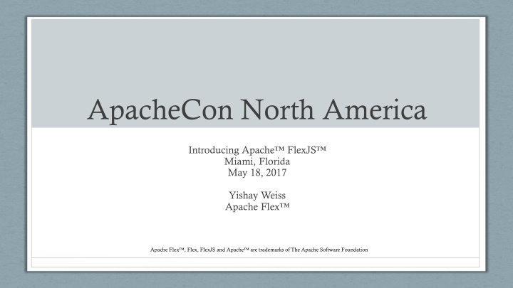 apachecon north america