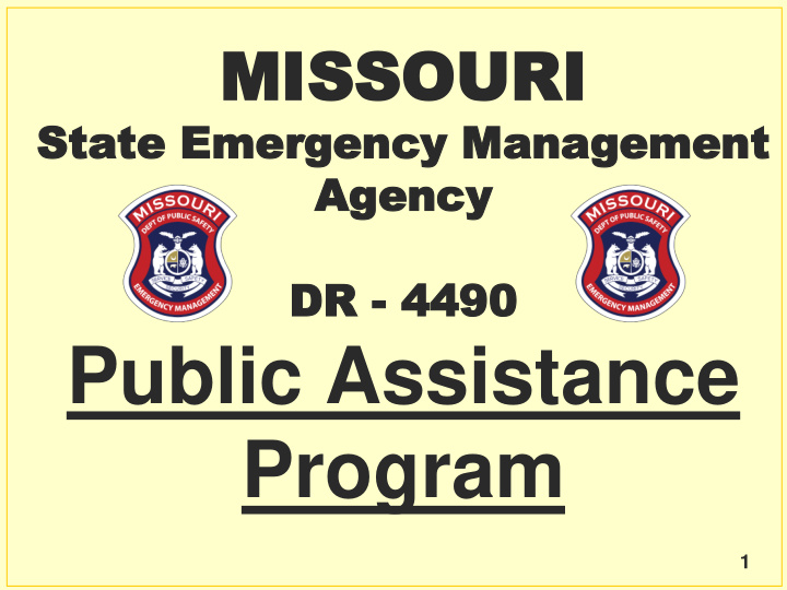 public assistance program