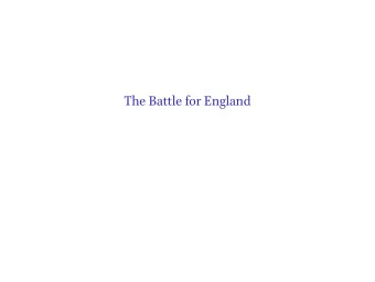 The Battle for England  Bedes Bias  The Ecclesiastical History of the English People (731)
