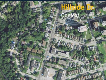 Hillside Dr.  Context  Hillside Dr.  Site Issues  Hillside Dr.  Context  Broadview Ave