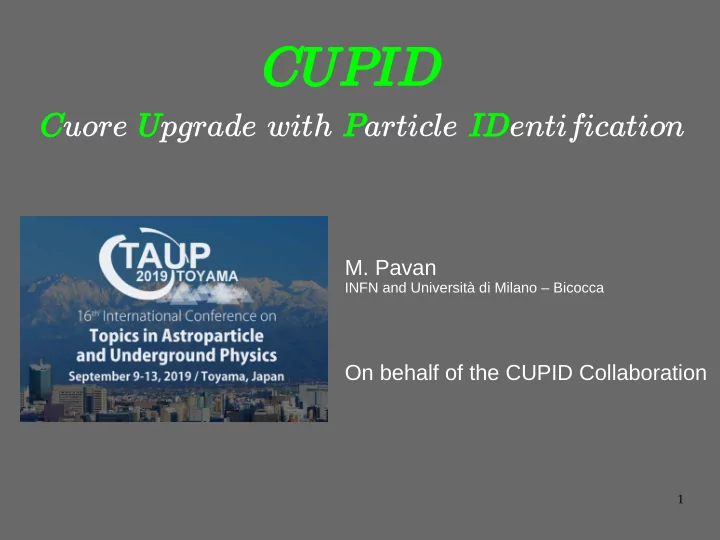 upid cupi