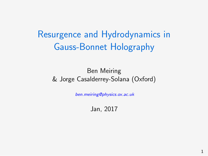 resurgence and hydrodynamics in gauss bonnet holography