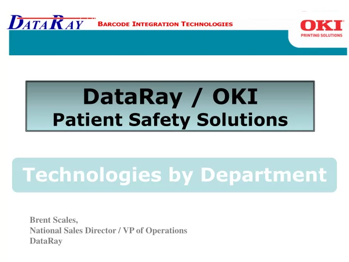 dataray oki