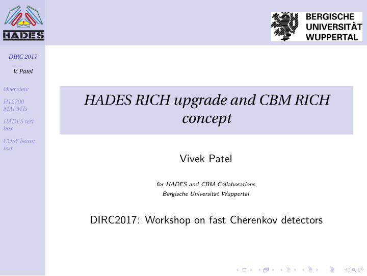 hades rich upgrade and cbm rich