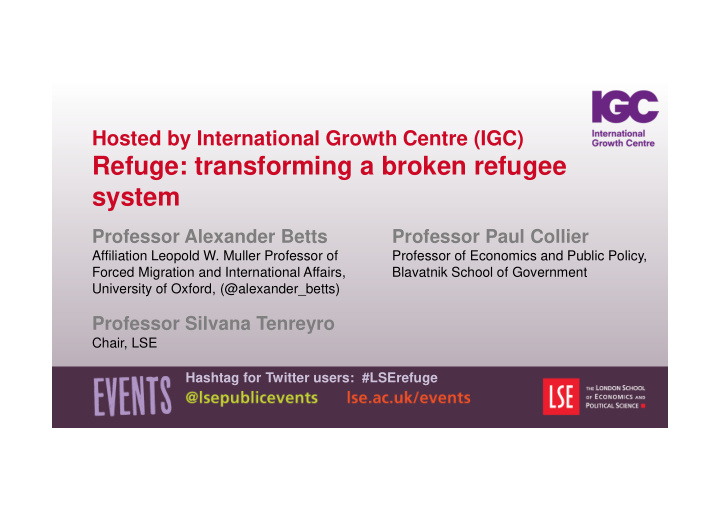 refuge transforming a broken refugee system