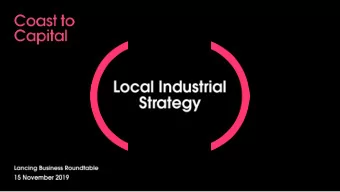 Con  onsultation  Commercial  Property Study  Profile  studies.  We are consulting on the Economic