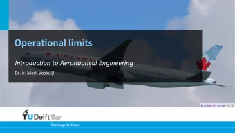 Opera&amp;onal  limits    Introduc)on  to  Aeronau)cal  Engineering    Dr.