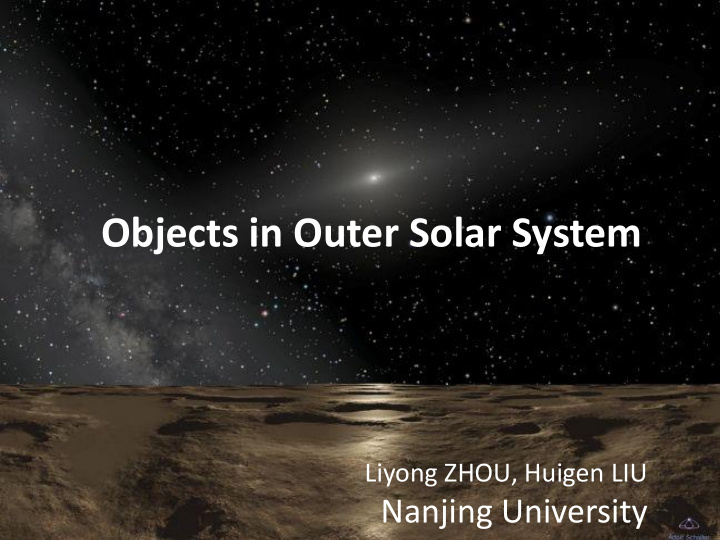 objects in outer solar system
