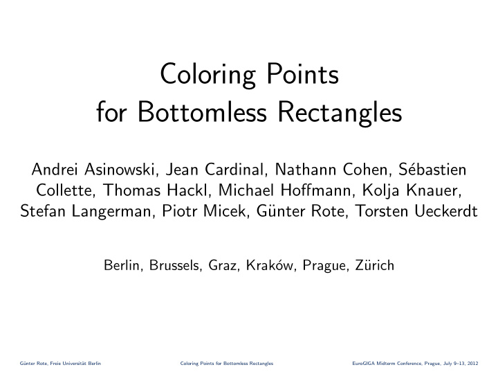 coloring points for bottomless rectangles