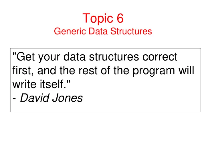 topic 6