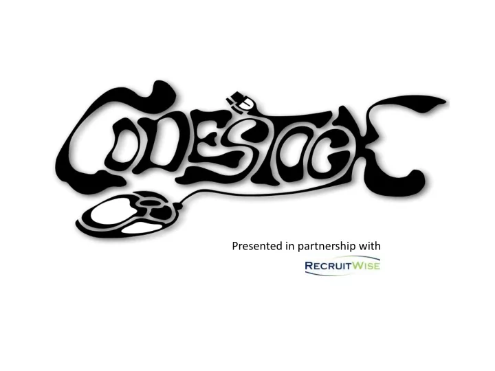 presented in partnership with sponsors