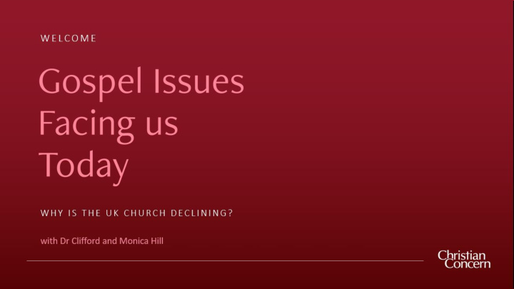 why is the uk church declining