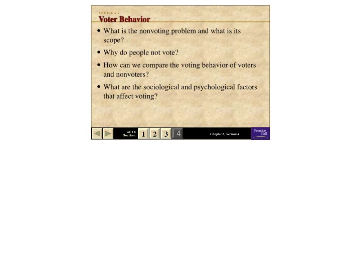 sociological factors voter preferences can t be predicted