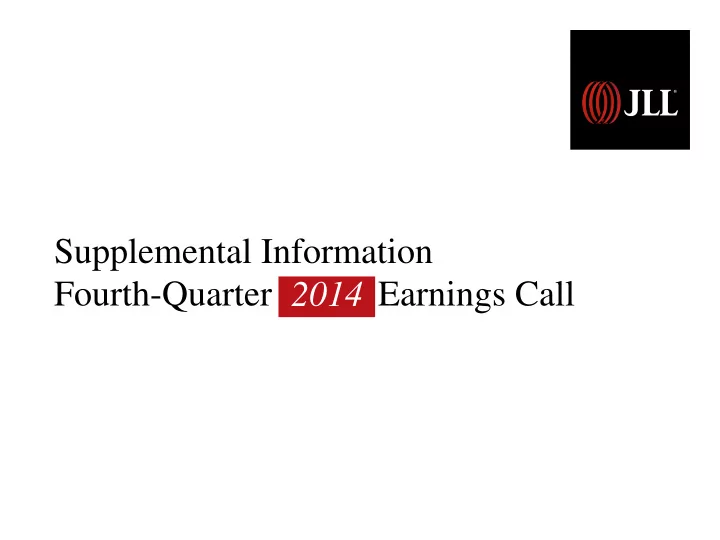 supplemental information