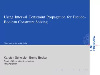 Using Interval Constraint Propagation for Pseudo-  Boolean Constraint Solving