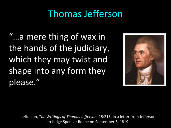 thomas jefferson