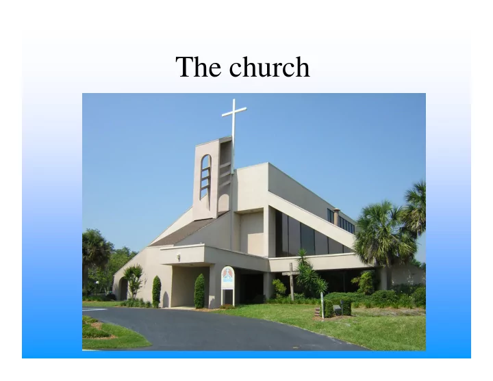 the church