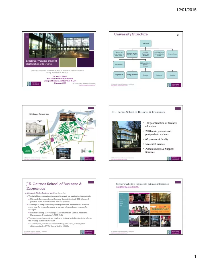 nui galway college of arts college of college of medicine