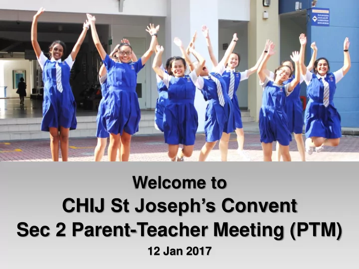 chij st joseph s convent sec 2 parent teacher meeting ptm