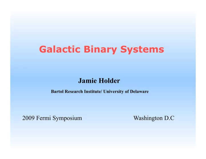 jamie holder