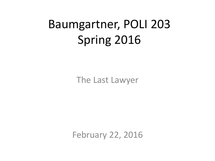 baumgartner poli 203